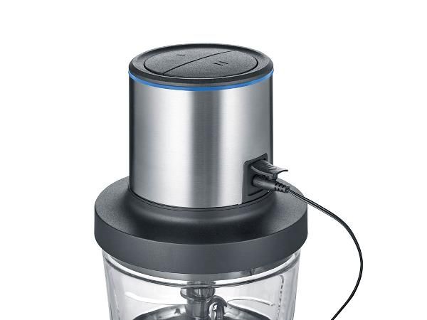 Severin Multihakker Cordless 200 watt stål/sort
